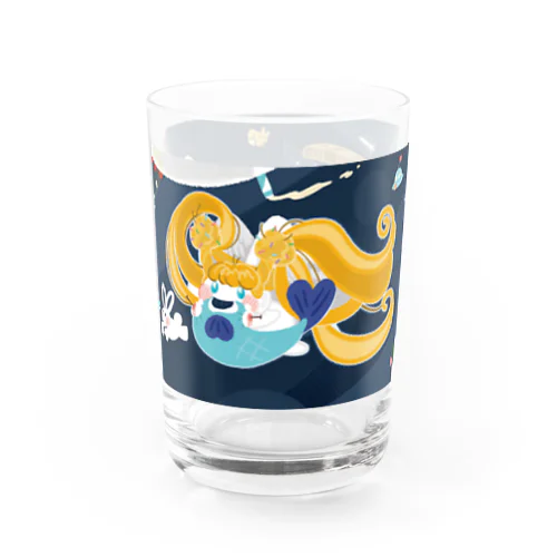 Fugamendel - galaxy ver. Water Glass