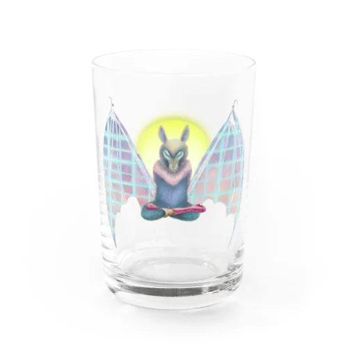 "M"  Wonderalphabet Water Glass