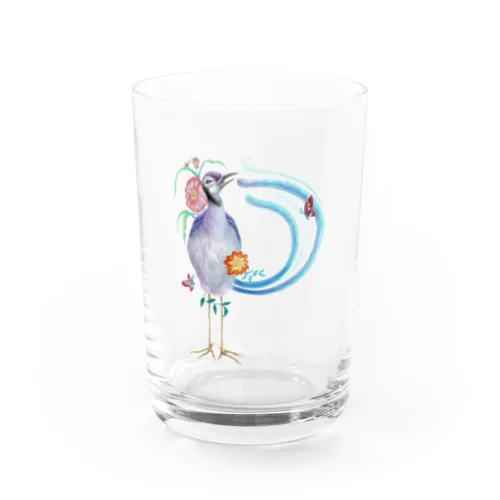 "P"  Wonderalphabet Water Glass