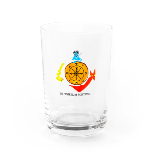 10. WHEEL of FORTUNE  Water Glass