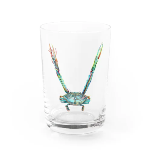 "V"  Wonderalphabet Water Glass