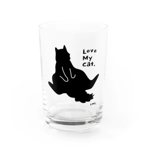 LML- Love My Cat.003 Water Glass