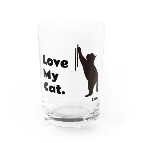 LML- Love My Cat.001 Water Glass