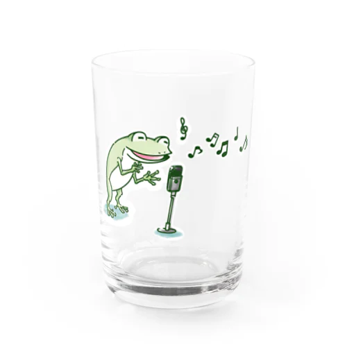 宇田山茶舗(うたやまちゃほ)  唄うカジカガエル Water Glass