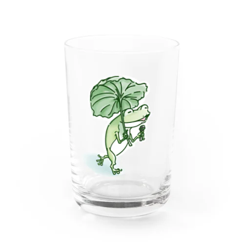 宇田山茶舗(うたやまちゃほ) ごきげんカエル Water Glass