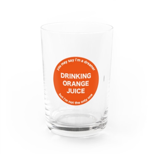 ジュースグラス（オレンジ） Water Glass