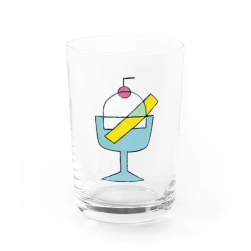 アイスクリーム Water Glass