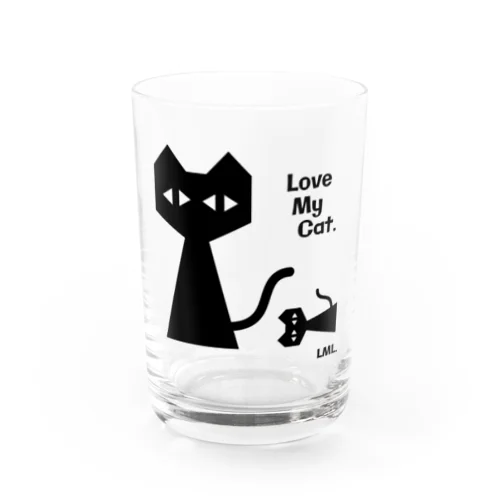 LML- Love My Cat.005 Water Glass