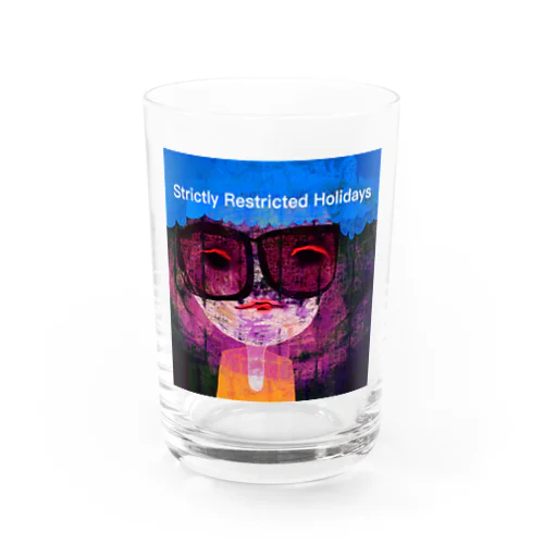 Strictly Restricted Holidays Water Glass