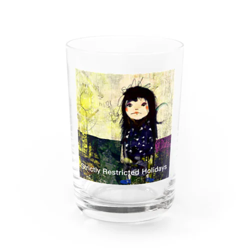 Strictly Restricted Holidays Water Glass