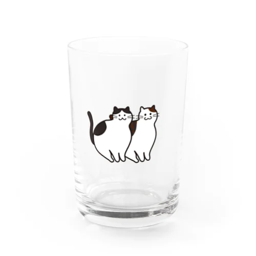 ゆいちゃん＆キイちゃん姉妹オーガニックTシャツ２ Water Glass