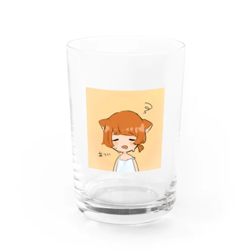 森野みあグッズ Water Glass