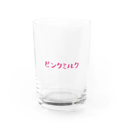 ピンクミルク Water Glass