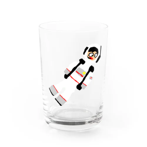 hiisun white／ひーさんホワイト Water Glass