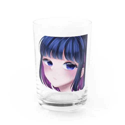 厚塗り風ガール Water Glass