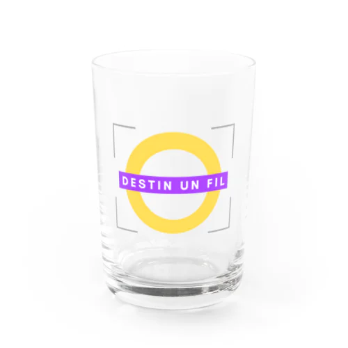 DUF TfLロゴ Water Glass