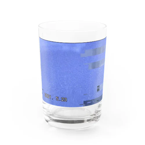 miniDVテープ「天然グリッチ（青）」 Water Glass