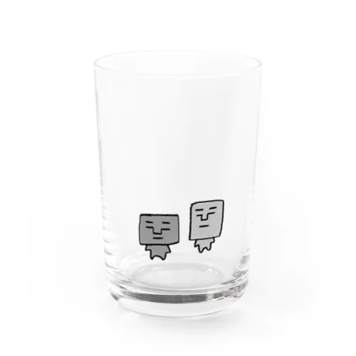 モアイ像ズ Water Glass