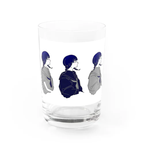 セーラー服の女の子 Water Glass