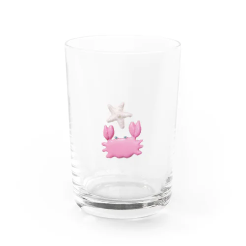 カニのアイシングクッキー Water Glass