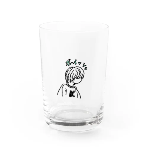 ボーイッシュ女子 Water Glass