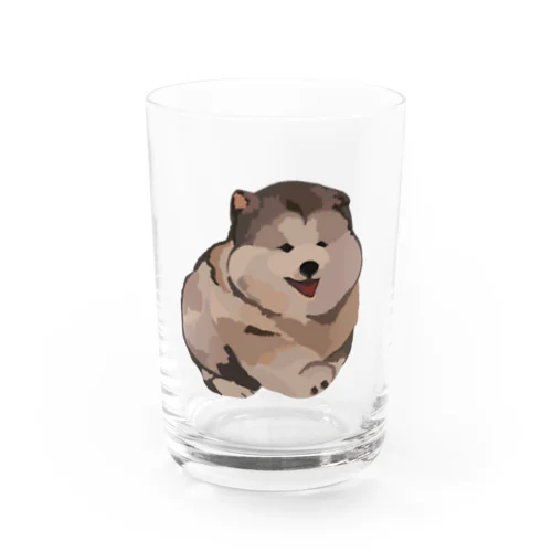 元気なこいぬ Water Glass