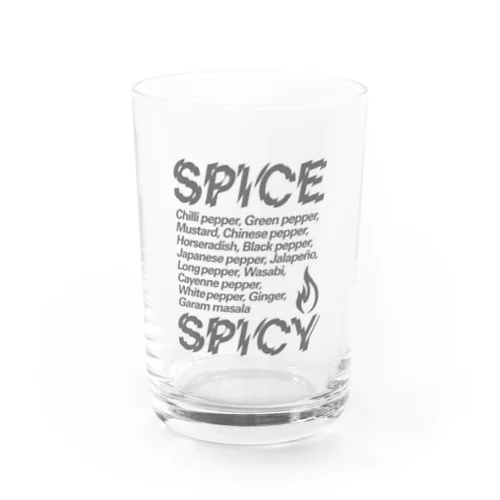 SPICE SPICY（Diagonal） Water Glass