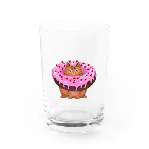 きじとらねこドーナッツ・単品で！ Water Glass