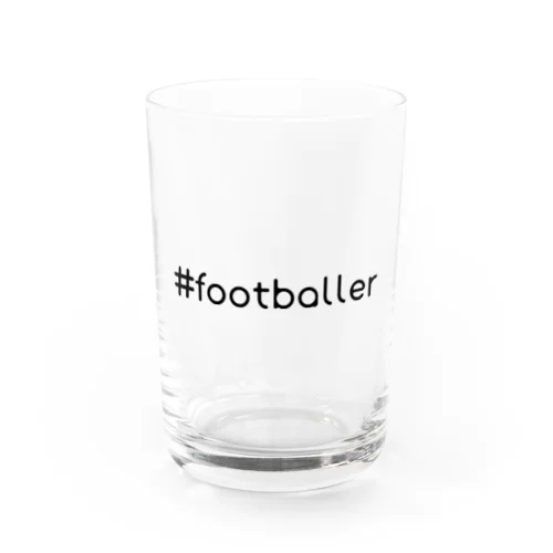 footballer Water Glass