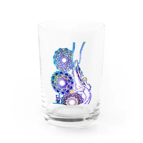 龍を呼ぶマンダラ Water Glass