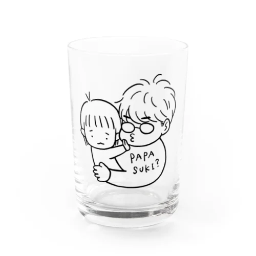 もよぱぱぐっず Water Glass