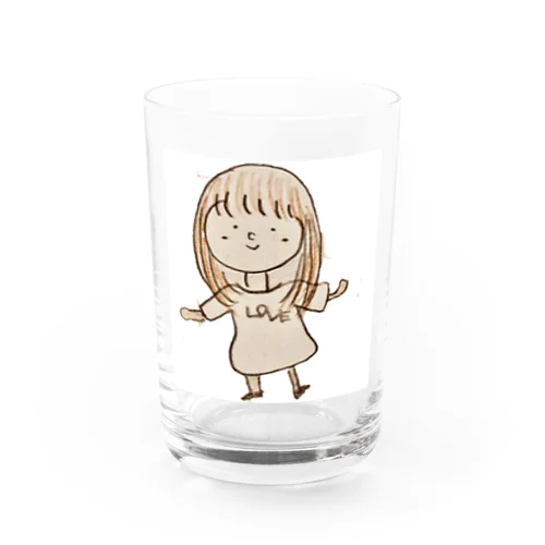 まめっち Water Glass