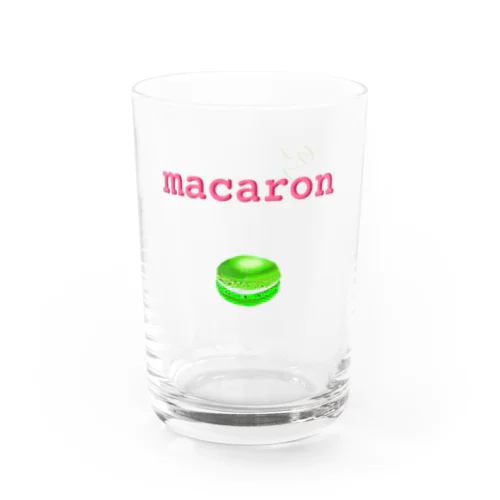みどりのmacaron Water Glass