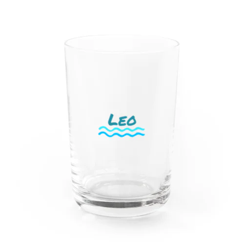 Leo Water Glass