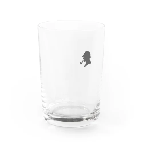 シャーロック・ホームズ（ワンポイント　グレー） Water Glass