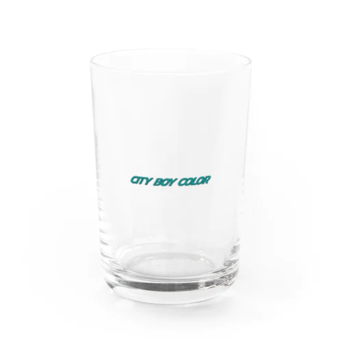 CITY BOY COLOR Water Glass