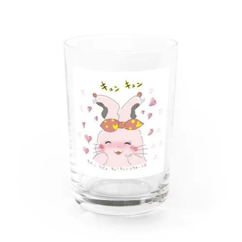 きゅんきゅん♡ラビット Water Glass