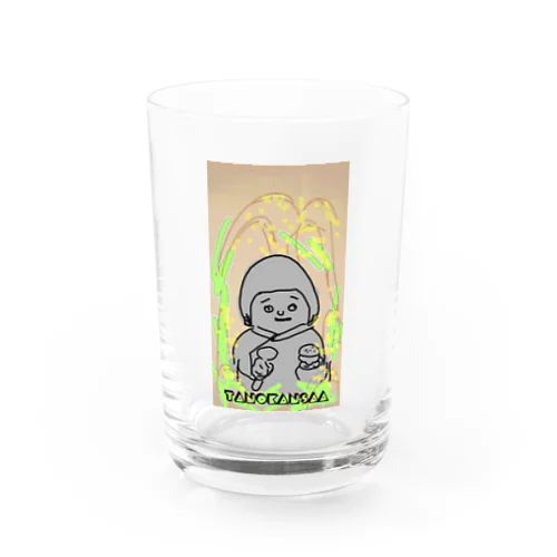 田んぼの神様✨ Water Glass