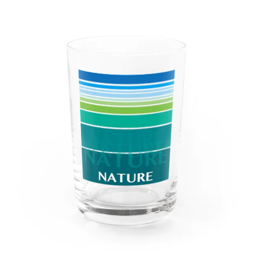 シンプルTシャツ NATURE Water Glass