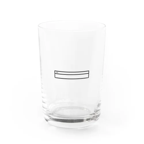 your_name Water Glass