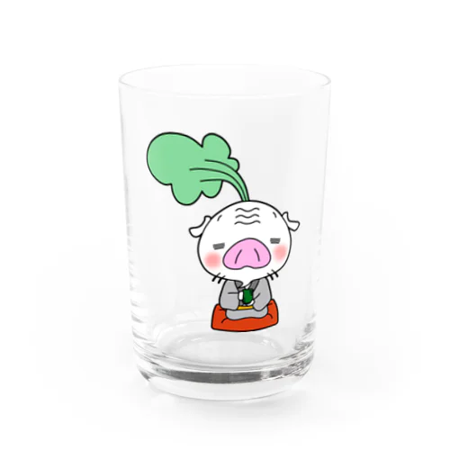 かぶた仙人のひとやすみ Water Glass