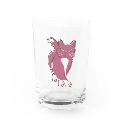 あずきにゃんこ Water Glass