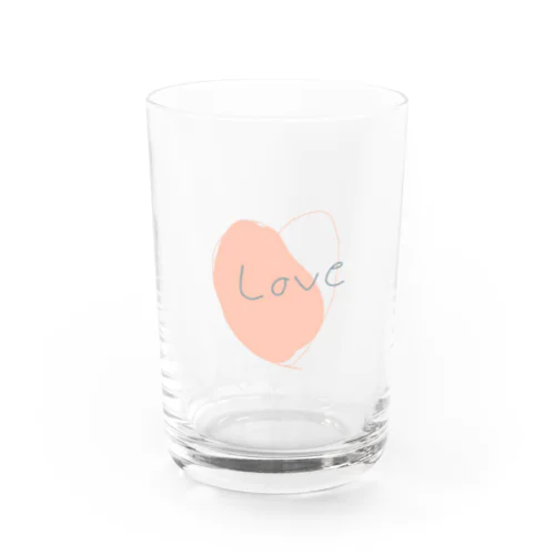 LOVE Water Glass
