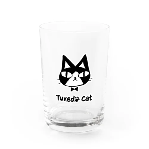 Tuxedo Cat ver.2 Water Glass