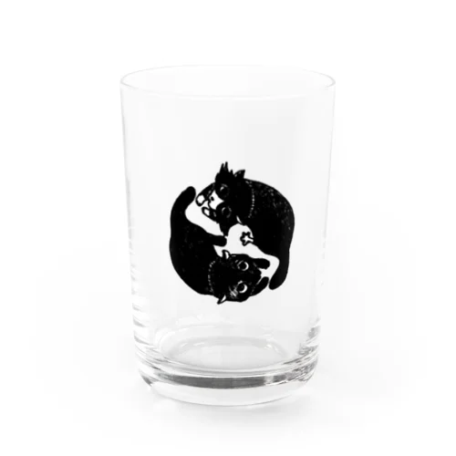 なかよし兄弟猫すずとすみ Water Glass