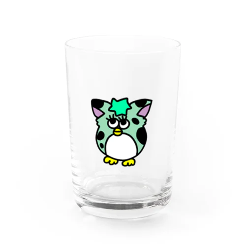 ゆるゆるバードくん　緑 Water Glass