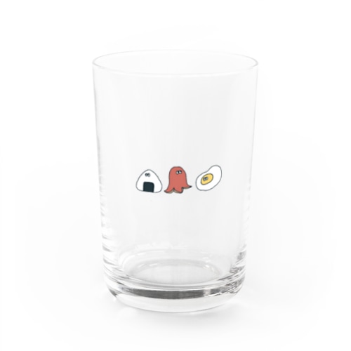 ぽんぽんおかず Water Glass