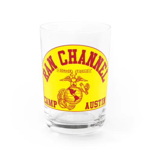 Camp Austin Water Glass