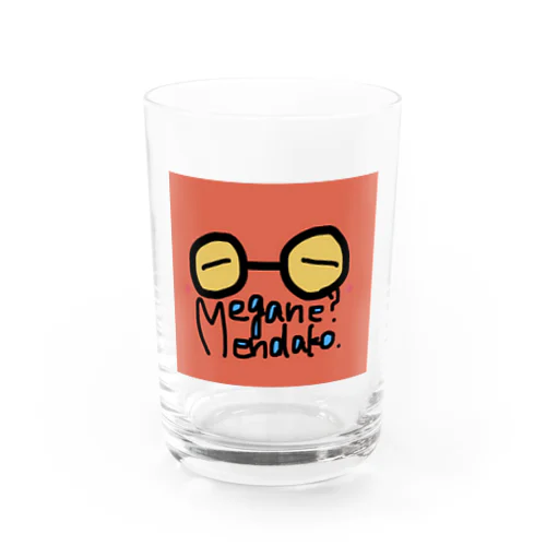 Megane?カモ Water Glass