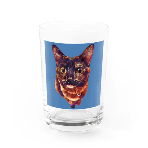 実写のポン(ええあお) Water Glass